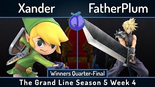 GL S5W4 | Xander (Toon Link) vs FatherPlum (Cloud) | Winners Quarters | SSBU Smash Ultimate