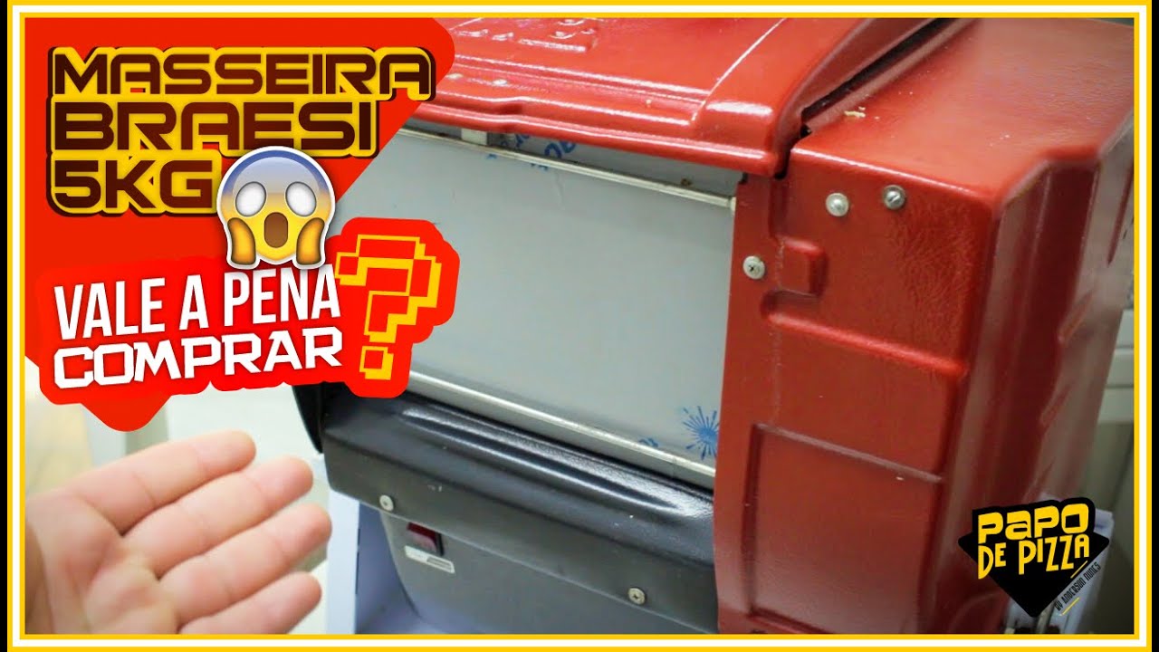 Masseira Braesi 5kg é Boa? | Masseira Custo Benefício | Amassadeira para Pizza | @progas_braesi