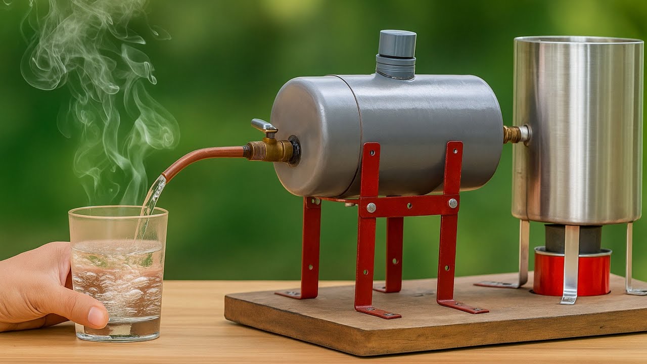 Build Water Radiator Billions have no idea about this method! Build a free water heater with ...