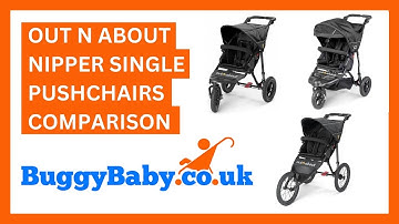 Out n About Nipper Single Pushchairs Comparison