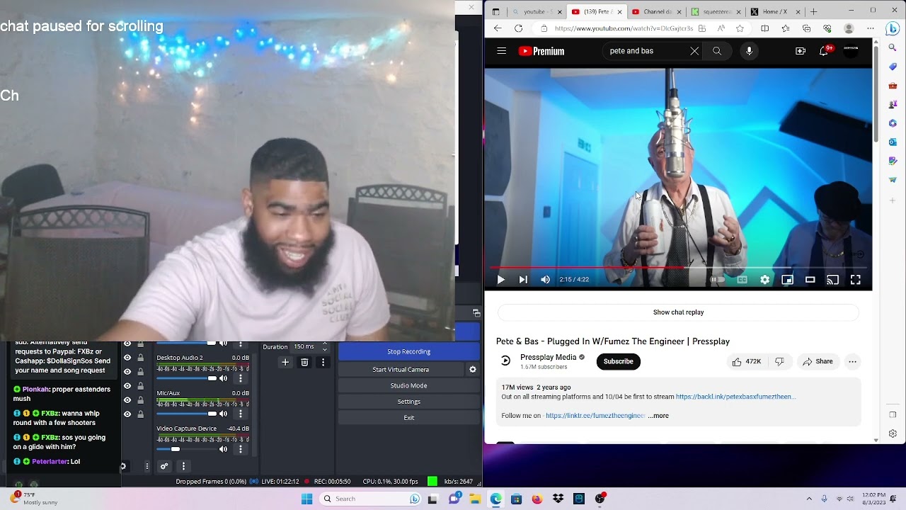 Pete & Bas - Plugged in W/Fumez The Engineer | pressplay|Reaction