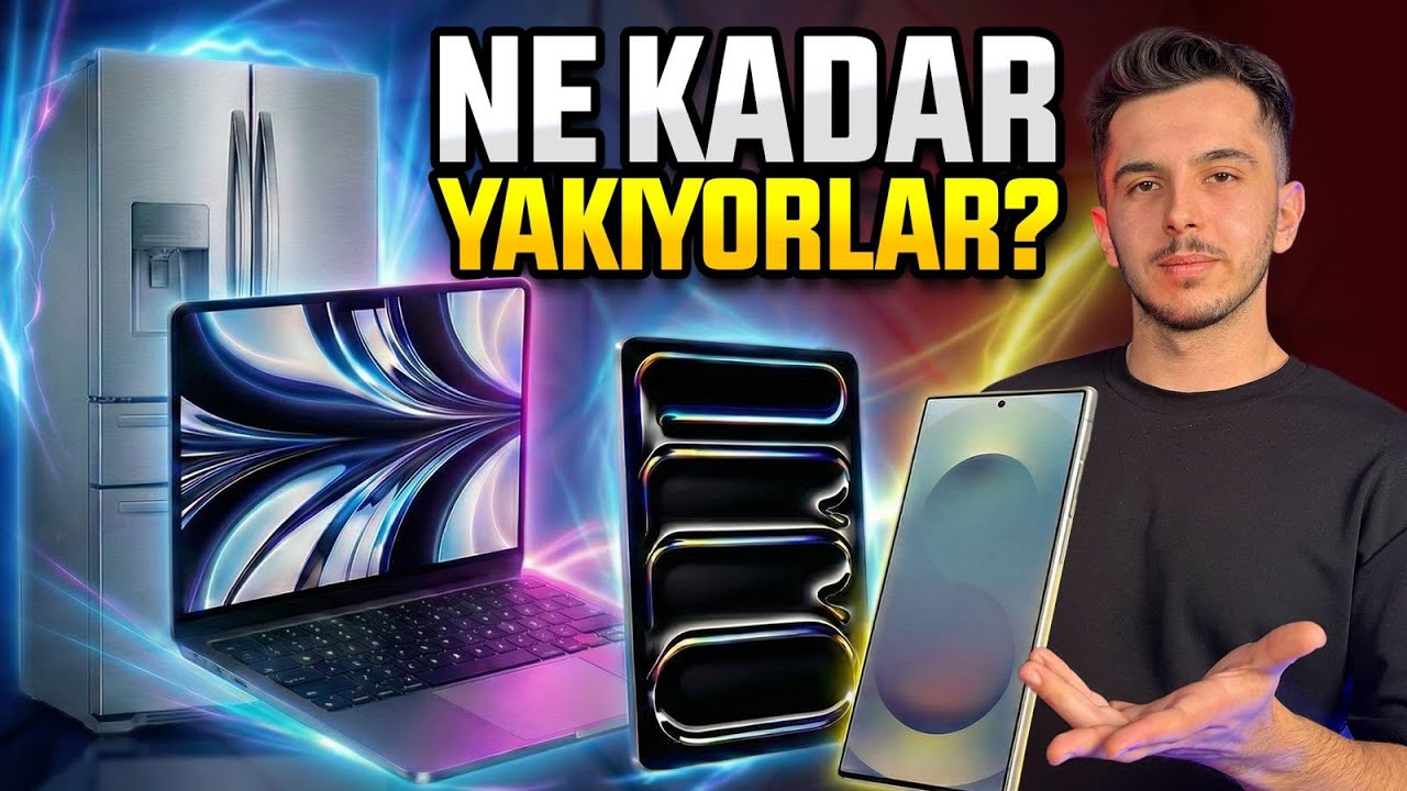 Elektronik cihazlar aylık ne kadar elektrik tüketiyor?