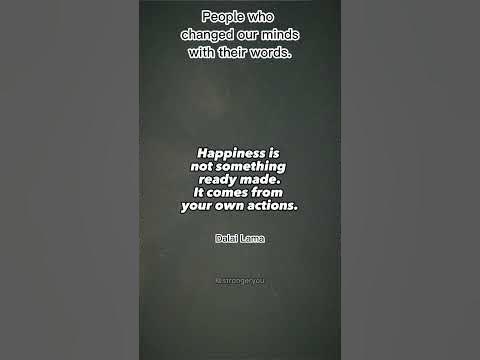 Quotes and People that changed our minds and the world - YouTube