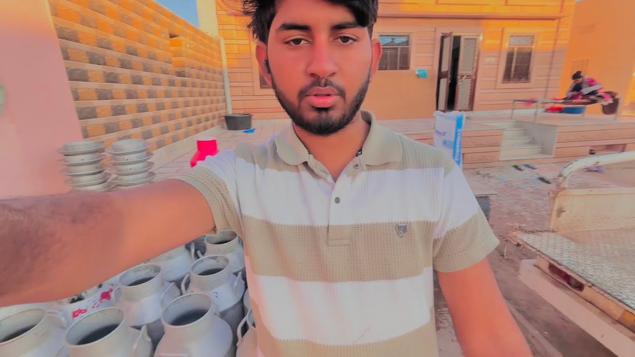 हमारे दूध के कैन धोने का स्टाइल 😁🤭 ||75 Day hard Challenge In Vlogs || Day 28 😍