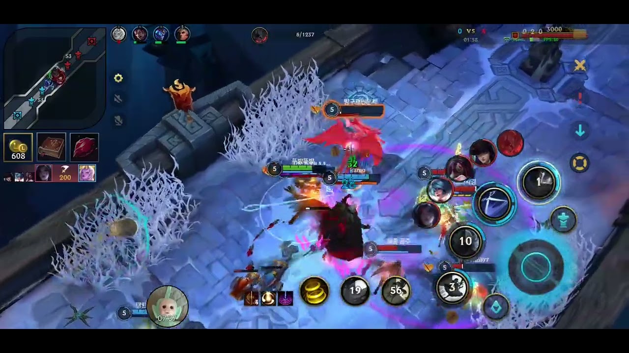 뚜방뚜방 와일드 리프트 S20 칼바람 나락 무작위 총력전 15번째 게임 그웬 Wild Rift 2026 03 04 01 21 07