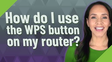 How do I use the WPS button on my router?