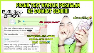 Prank Text Nyatain Perasaan Ke Sahabat Cowo Yang Udah Punya Pacar