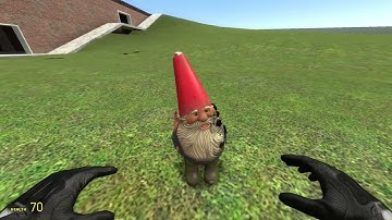 Messing around with NPCs until this gnome was hunting me down