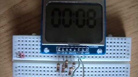 Arduino & Nokia5110 Display Timer