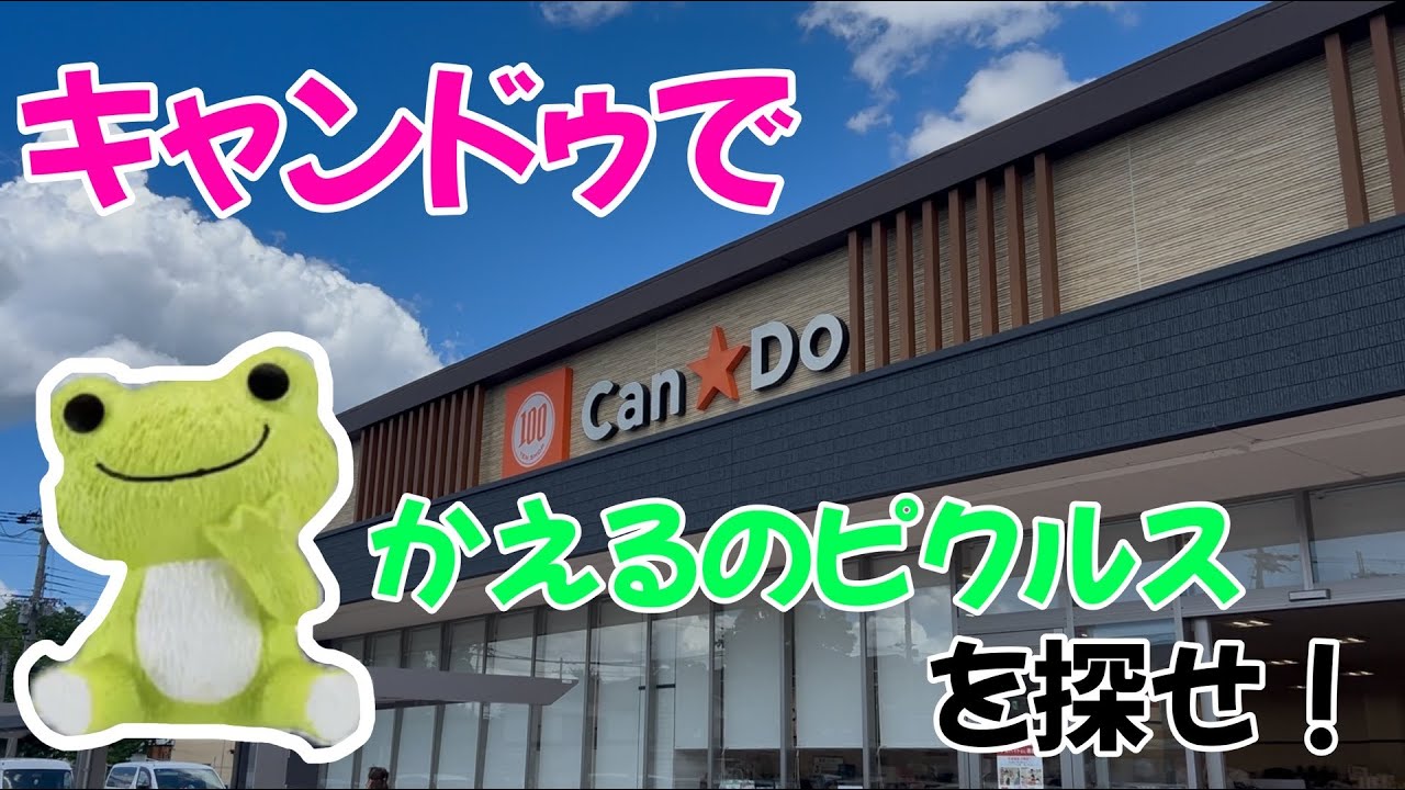 【奈良お買いものドライブ】キャンドゥで「かえるのピクルス」のフィギュアを探したら意外な結末が！ #奈良県 #かえるのピクルス
