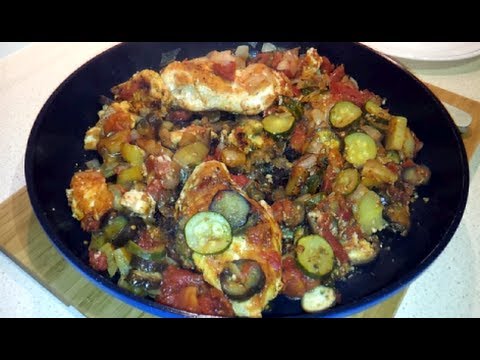 Easy Chicken Ratatouille (Dr Poon Phase 2 / Low Carb / Paleo / Primal)