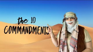 10 Commandments Kids Bible Lesson