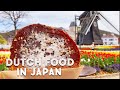 Epic STREET FOOD Tour of Japan's Largest Theme Park | Dutch Food in Japan