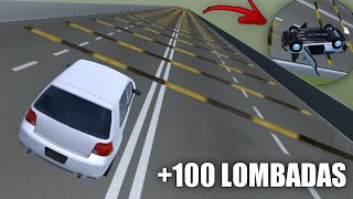 DESAFIO IMPOSSÍVEL NAS LOMBADAS DA MEGA DESCIDA!! - Car Crash Simulator