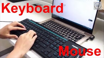 Rapoo Multimedia Wireless Keyboard Mouse Combos with Fashionable Ultra Thin(link in description)