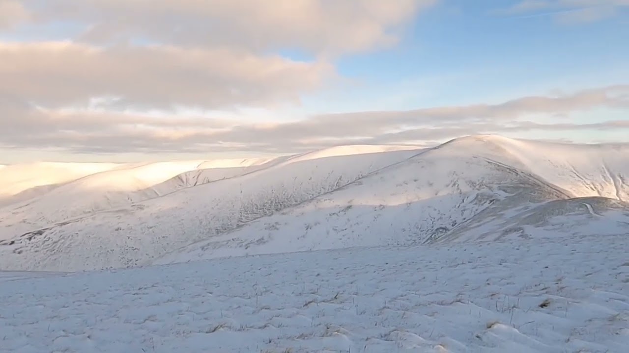 Howgill fells winter wonderland