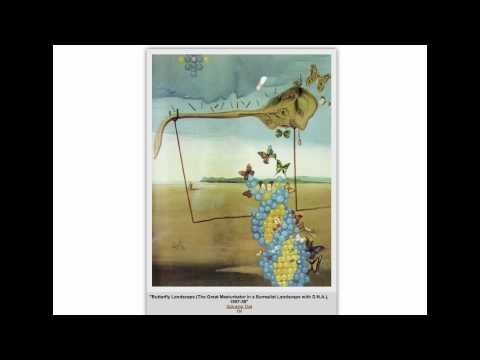 What Is Landscape With Butterflies By Salvador Dali About?