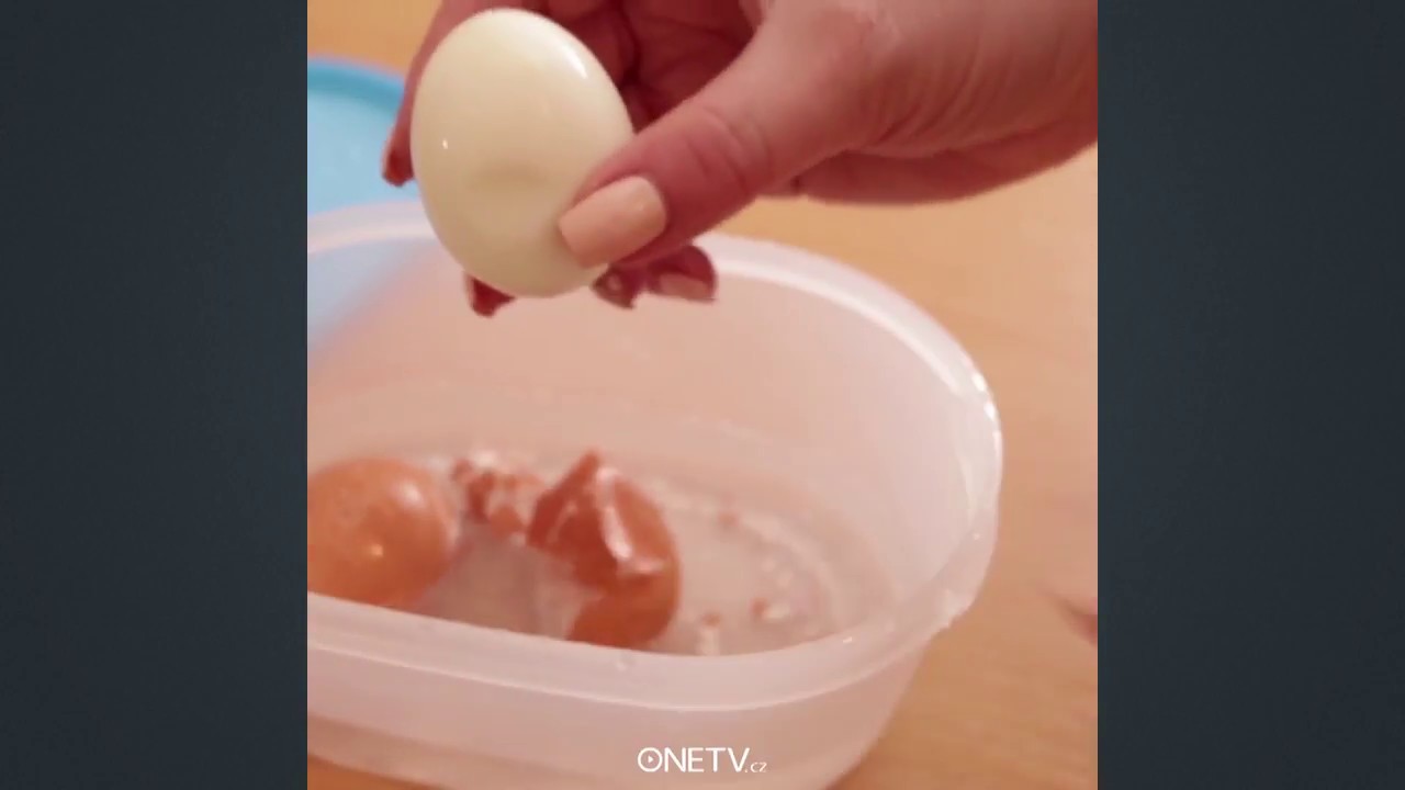 Jak rychle oloupat vejce?