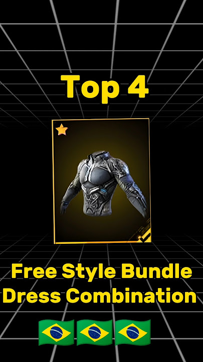 top 5 best Brazilian dress combination with new FF token bundle in free fire#trending #dressup