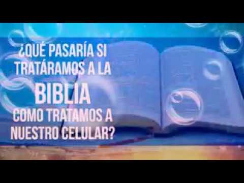 REFLEXIÓN QUE PASARIA SI TRATARAMOS A LA BIBLIA COMO A UN CELULAR