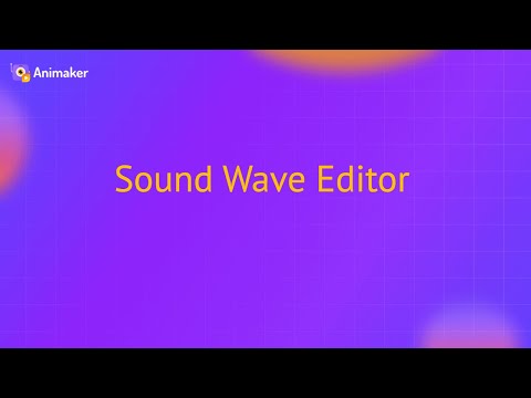 Sound Wave editor