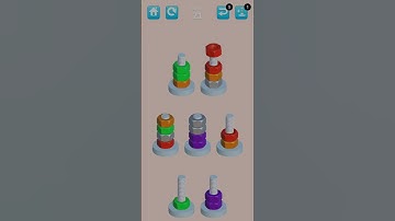 Nuts&Bolts sort level 21 | Mobile Game