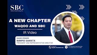 A new chapter - Waqoo and SBC | SBC Medical Group Holdings, Inc.