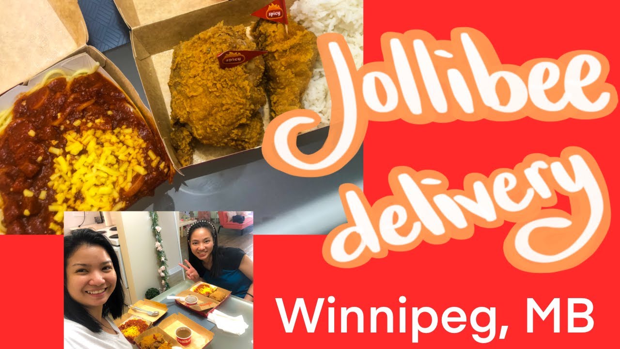 Jollibee Delivery Experience Doordash Winnipeg Mb Vlog 18 Youtube