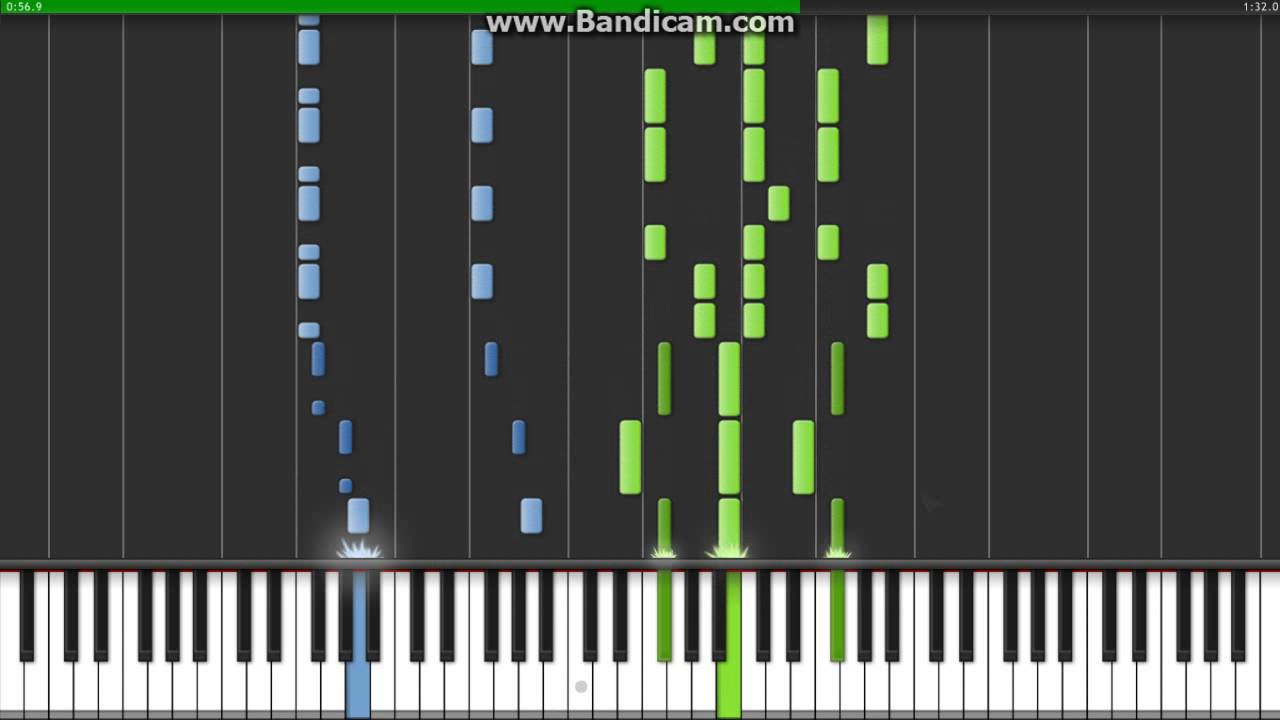 Scramble Rumble Synthesia - School Rumble: Scramble (piano) - YouTube