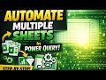 💡Automate multiples sheets in power query #excel 