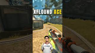 Xflound ABSOLUTELY Cinema Ace Clutch 4k highlights Faceit #cs2 #xfloud #faceit
