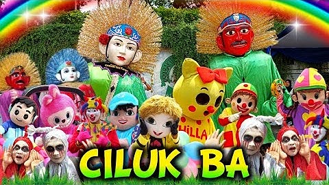 CILUK BA | LAGU ANAK ANAK TERPOPULER ~ ONDEL ONDEL BETAWI DAN BADUT 💞
