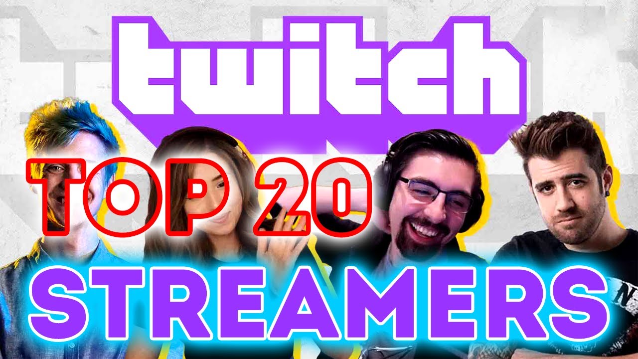 Top 20 Twitch Streamers Most followed channels 2022 YouTube