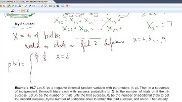 MA 381: Section 10.1: Expected Value And Variance of Sums of Random Variables: Example 2