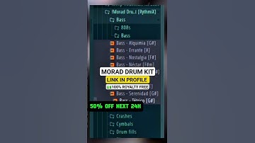 Morad Drum Kit #musicproducer #producer