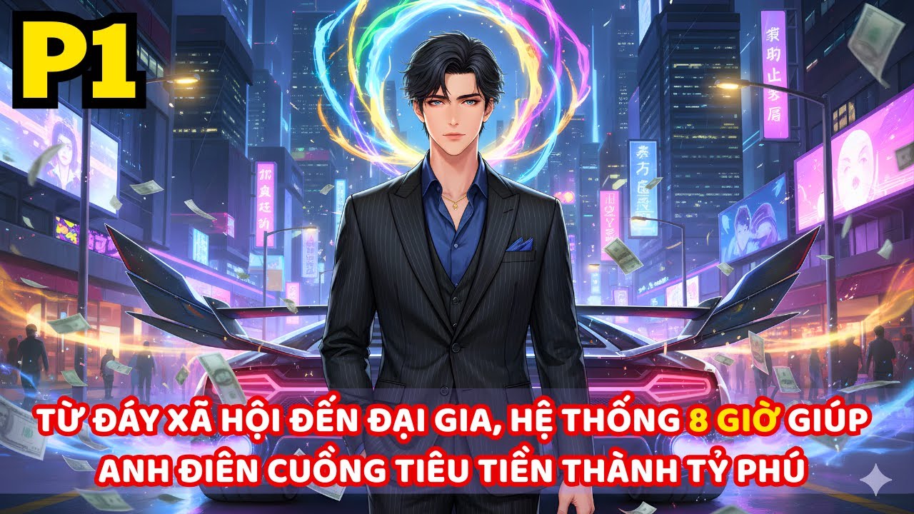 TỪ ĐÁY XÃ HỘI ĐẾN ĐẠI GIA, HỆ THỐNG 8 GIỜ GIÚP ANH ĐIÊN CUỒNG TIÊU TIỀN THÀNH TỶ PHÚ | P1
