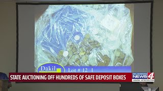 State auctioning off hundred of safe deposit boxes
