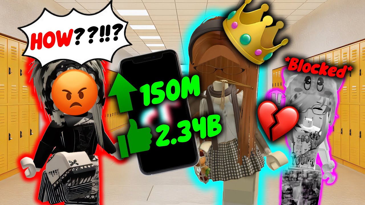 ✨ I BECAME FAMOUS OVERNIGHT AFTER LOSING ALL MY FRIENDS 🔥 #roblox #robloxstory