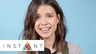 Ingrid Nilsen Remembers Her Deleted First YouTube Video: 'So Nervous' | Instant Exclusive | INSTANT