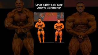 Wesley Vissers Vs Mohamed Foda - Most Muscular Pose At Detroit Pro