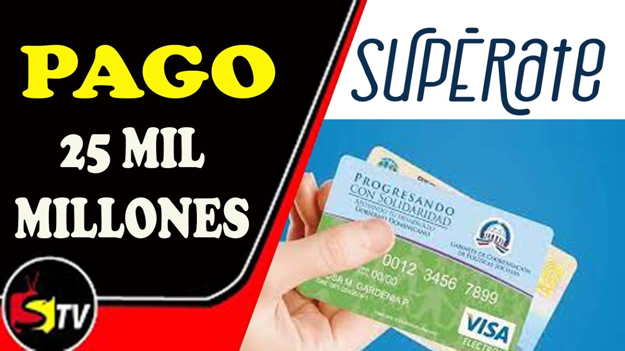 PAGO DE 25 MIL MILLONES POR ADELANTADO #Superate #Stv #Santotv - YouTube