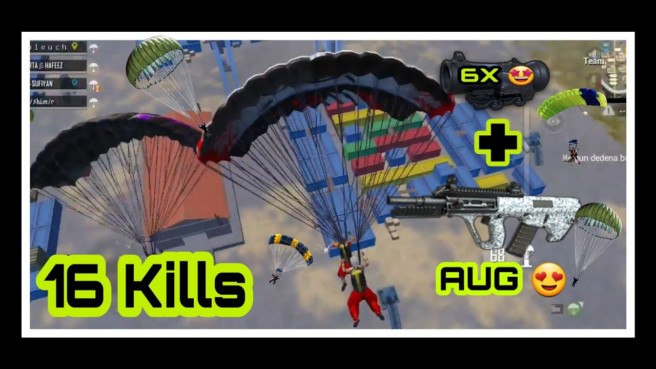 Playing With Random Squad Part #1 ( 16 Kills|HardLobby|George Fight ...