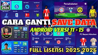 Cara Ganti Save Data/Data Pack Football League 2025/2026 Android 11-15 (Full Lisensi!) screenshot 5