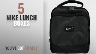 Best Nike Lunch Boxes [2018]: Nike Insulated Lunch Bag - Charcoal