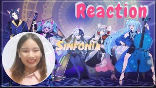 [Reaction] ร่วมบรรเลงเพลงของเหล่าคนมีบาป (?) กับยูนิพิเศษในบทเพลง SINFONIA - SYMPHONIA