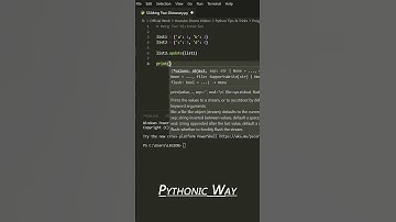 #53 Merge Two Dictionaries - Python Tips & Tricks | #CodePointer #Shorts 🔥