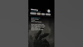 Lirik Monolog Lagu Pamungkas ‧ 2018 #liriklagu #monolog #pamungkas