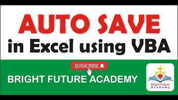 Auto Save In Excel using VBA in Urdu Hindi Latest Video 2022