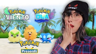 ¡¿ESTA ES LA NUEVA GENERACIÓN POKEMON?! Reaccion a POKEMON PRESENTS 🔥