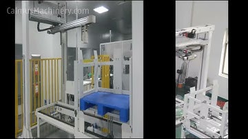 Carton Palletizer - Fully-automatic Robotic Case Palletizing Machine